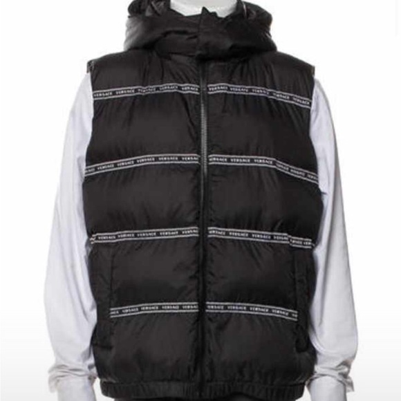 Versace Black Vest